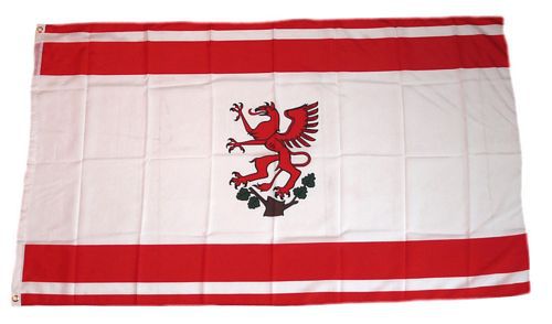 Fahne Bergen auf Rügen Hissflagge 90 x 150 cm Flagge 