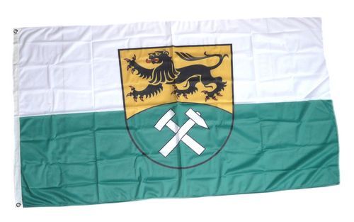Fahne Flagge Landkreis Bautzen 30 x 45 cm Bootsflagge Premiumqualität 
