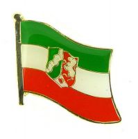 Flaggen Pin Fahne Nordrhein - Westfalen Anstecknadel