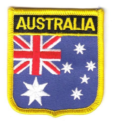 Wappen Aufnäher Fahne Australien