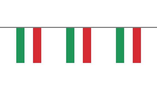 Flaggenkette Ungarn 6 m, Fahnenketten, Sonderformate