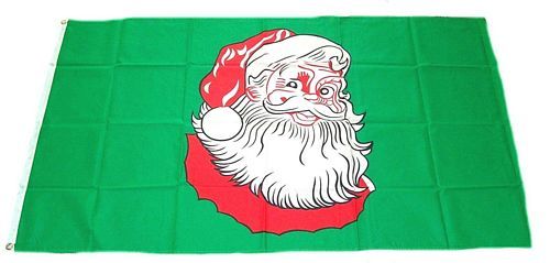 Fahne / Flagge Weihnachtsmann 150 x 250 cm