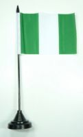 Fahne / Tischflagge Nigeria NEU 11 x 16 cm Flaggen