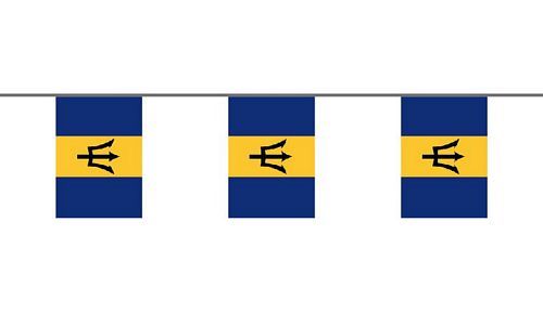 Flaggenkette Barbados 6 m