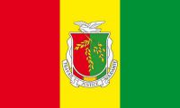 Flagge / Fahne Guinea Wappen Hissflagge 90 x 150 cm