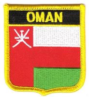 Wappen Aufnäher Fahne Oman