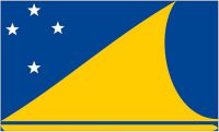 Flagge / Fahne Tokelau Hissflagge 90 x 150 cm