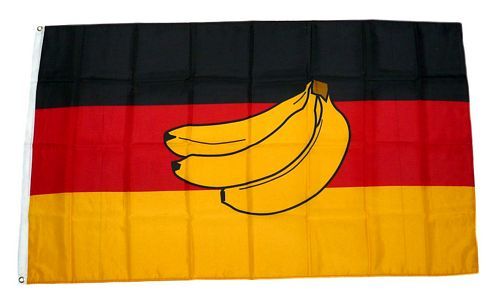 Fahne / Flagge Bananenrepublik Deutschland 90 x 150 cm