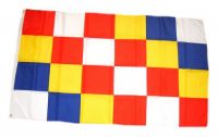 Fahne / Flagge Belgien - Antwerpen 90 x 150 cm