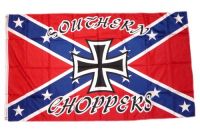 Fahne / Flagge Südstaaten - Southern Choppers 90 x 150 cm