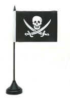 Fahne / Tischflagge Pirat Säbel NEU 11 x 16 cm Fahne