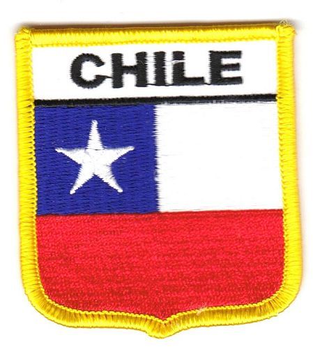 Wappen Aufnäher Fahne Chile