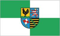 Fahne / Flagge Landkreis Schmalkalden Meiningen 90 x 150 cm