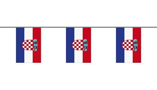 Flaggenkette Kroatien 6 m
