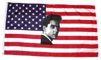 Fahne / Flagge USA - Elvis 90 x 150 cm