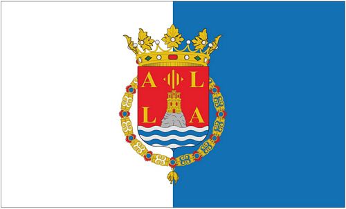 Fahnen Flagge Melilla Spanien Digitaldruck 90 x 150 cm 
