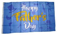 Fahne / Flagge Happy Father Day 90 x 150 cm
