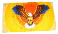 Fahne / Flagge Bunter breiter Adler 90 x 150 cm