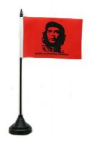 Fahne / Tischflagge Che Guevara NEU 11 x 16 cm Fahne
