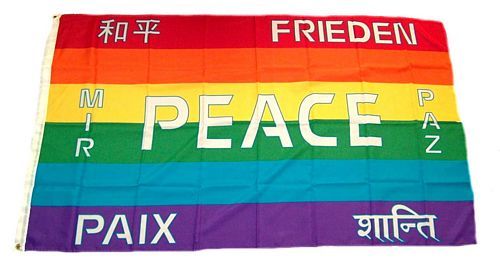Flagge Friedenstaube Peace Taube 90 x 150 cm Fahne