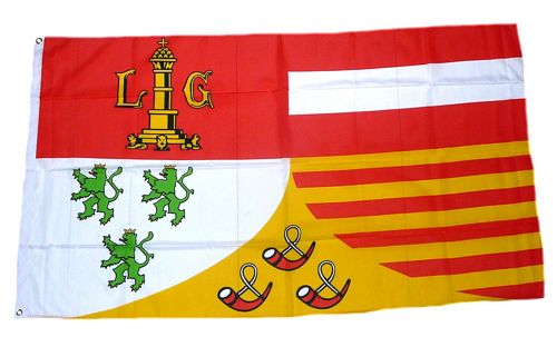 Fahne Flagge Lüttich 90 x 150 cm 