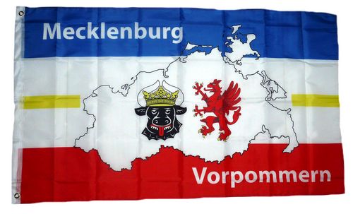 Flagge Mecklenburg Vorpommern 150 x 250 cm Fahne 