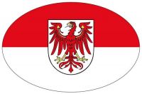 Wappen Aufkleber Sticker Brandenburg