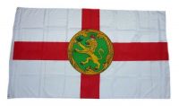 Fahne / Flagge Alderney 90 x 150 cm