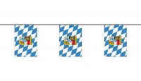 Flaggenkette Bayern Wappen 6 m