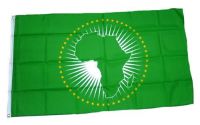 Fahne / Flagge Afrikanische Union 90 x 150 cm
