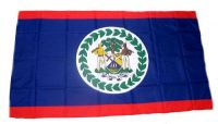 Fahne / Flagge Belize 30 x 45 cm