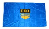 Fahne / Flagge DDR - FDJ 90 x 150 cm