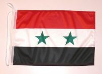 Bootsflagge Syrien 30 x 45 cm