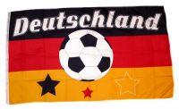 Fahne / Flagge Deutschland Fußball 10 90 x 150 cm