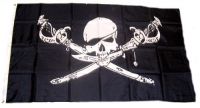 Fahne / Flagge Pirat Säbel & Dolch 90 x 150 cm