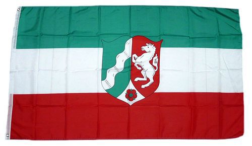 Flagge / Fahne Nordrhein Westfalen Hissflagge 90 x 150 cm