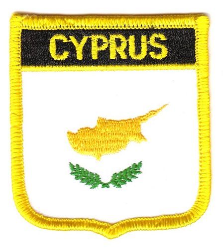 Wappen Aufnäher Fahne Zypern