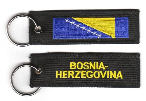 Fahnen Schlüsselanhänger Bosnien Herzegowina