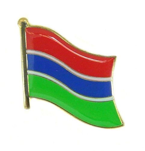 Flaggen Pin Fahne Gambia Pins NEU Anstecknadel Flagge