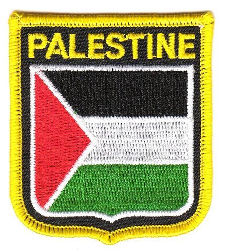 Wappen Aufnäher Fahne Palästina