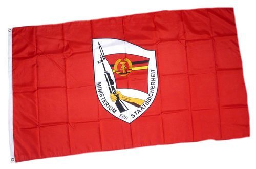 Fahne Flagge DDR STASI Staatssicherheit 90 x 150 cm 
