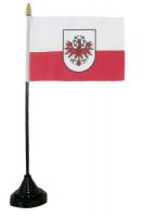 Tischfahne Österreich - Tirol 11 x 16 cm Fahne Flagge
