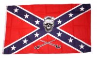 Fahne / Flagge Südstaaten - Ranger Skull 90 x 150 cm