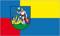Fahne / Flagge Slowakei - Nitra 90 x 150 cm