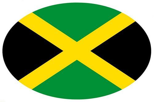 Wappen Aufkleber Sticker Jamaika