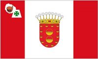 Fahne / Flagge Spanien - La Gomera 90 x 150 cm