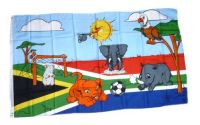 Fahne / Flagge Fußball Kinder WM Südafrika 90 x 150 cm
