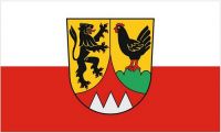 Fahne / Flagge Landkreis Hildburghausen 90 x 150 cm