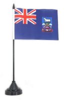 Fahne / Tischflagge Falkland Inseln NEU 11 x 16 cm Fahne