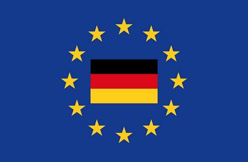 Fahnen Aufkleber Sticker Europa Deutschland